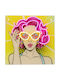 Glass Picture Beauty Led 39x39cm