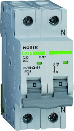 Automatischer Leistungsschalter 6ka Charakteristik D 3a 1+N Pole Noark 100197