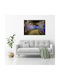 Wall Canvas Painting Ready Immediate Installation Graffiti In The Metro 100x70 Cm