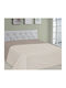 Palatex Romantica Coverlet Single Microfiber Cream-beige 160x220cm