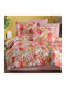 MayHome Duvet Set Single 160x240cm Floral
