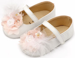 Babywalker Pantofi De Botez Din Piele Balerine ...
