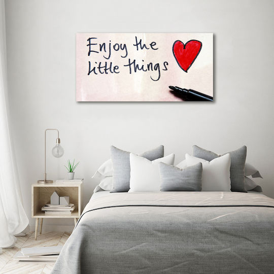 Canvas Painting Office Interior Decoration Small Things 140x70 Cm