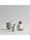101 Copenhagen White Ceramic Dinnerware Set 12pcs
