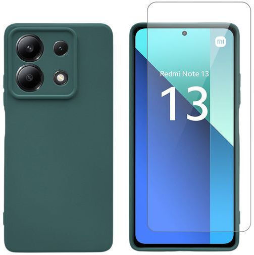Redshield Back Cover Σιλικόνης / Tempered Glass (Redmi Note 13 5G)