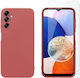 Redshield Back Cover Tempered Glass Red (Galaxy A14)