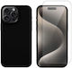 Redshield Back Cover Σιλικόνης Μαύρο (iPhone 15 Pro Max)