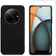 Redshield Back Cover Silicon / Tempered Glass Negru (Redmi A3)