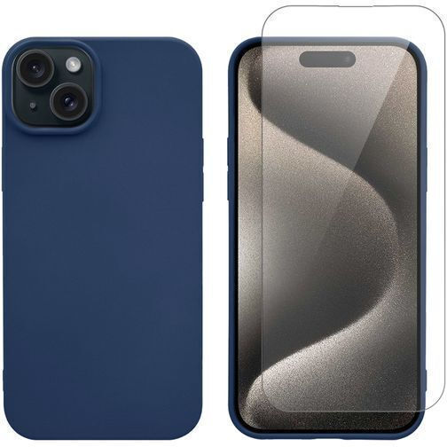 Redshield Back Cover Σιλικόνης Μπλε (iPhone 15 Plus)