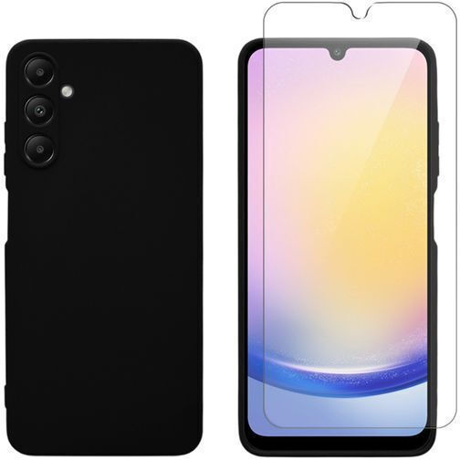 Redshield Задна корица Закалено стъкло Черен (Samsung Galaxy A25 5G)