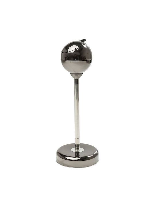 Spheric Ashtray Black Metallic 13x13x7.2 cm