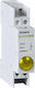 Single Yellow Led Panel Indicator Light 230v Noark 102438