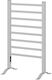 HomCom Ηλεκτρική Πετσετοκρεμάστρα 150W 90x53cm Ασημί