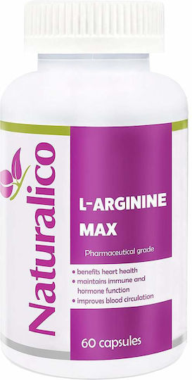 Naturalico L-arginine Max 600мг 60 Капсули