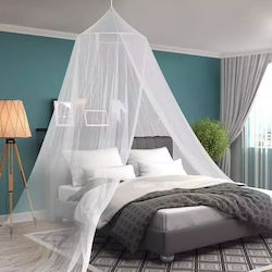 Double Camping Mosquitos Nest White 65x250x1250cm