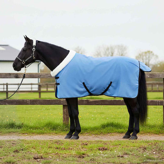 Vidaxl Horse Saddle Dark Aqua 75 Cm Polar Fleece