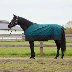 Vidaxl Horse Saddle Dark Green Black 165 Cm Polyester