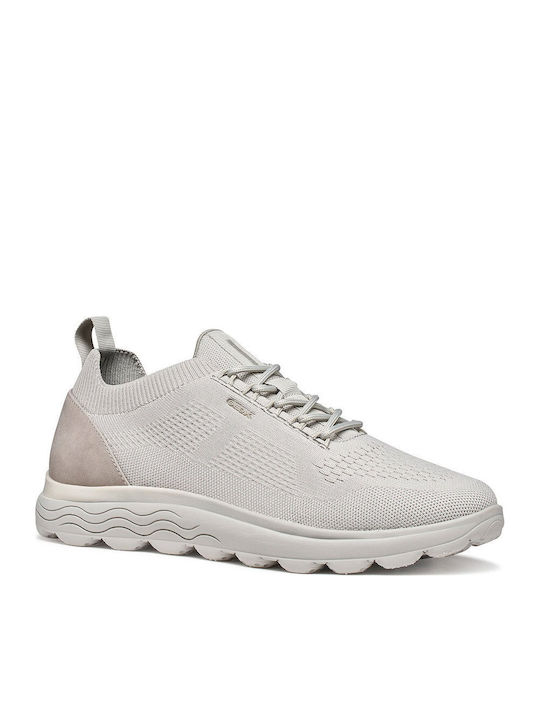 U Spherica A Knitted Anatomical Sneakers Gray