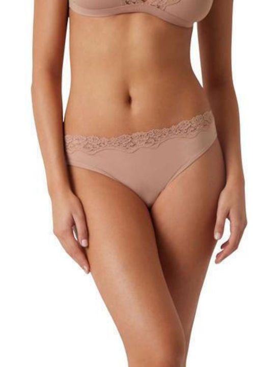 Eveline Women's Brazil with Lace Ibex Light Brown