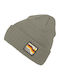Beanie Beanie Knitted in Gray color