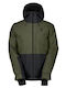 Scott Ultimate Dryo 10 Men's Ski & Snowboard Jacket Green 419900SCT_DGL_GRN_BLC