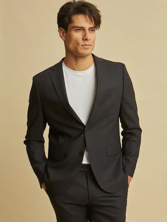 Dors Men's Winter Suit Jacket Blue