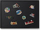 Tulup Magnet Notice Board 70x50cm
