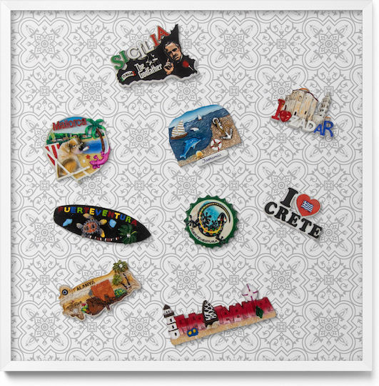 Tulup Табло за съобщения Магнит 50x50см