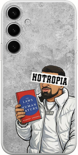 Epic Quotes Notropia Samsung Galaxy A55 5g Flexible TPU Transparent Silicone