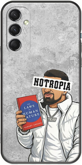 Epic Quotes Notropia Samsung Galaxy M34 5g Black TPU Husa Silicon Neagră
