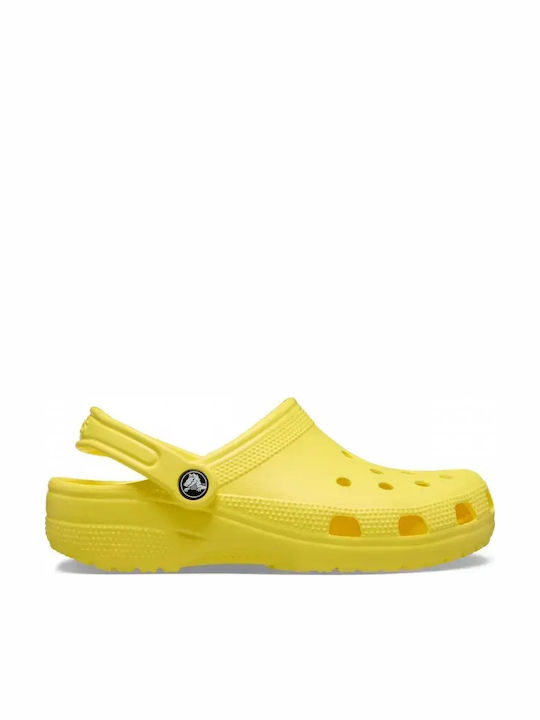 Crocs Classic Σαμπό Κίτρινα