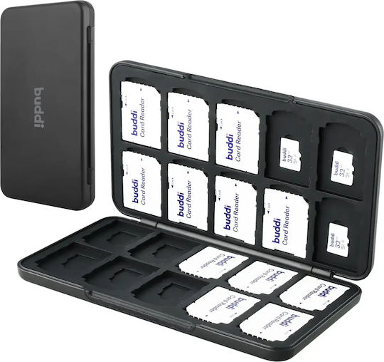Buddi Hard Case 40 Slots Organizer for SD microSD