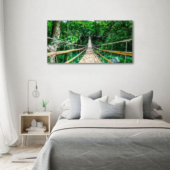 Wall Frame Canvas The Most Tropical Forest Areas 140x70 Cm