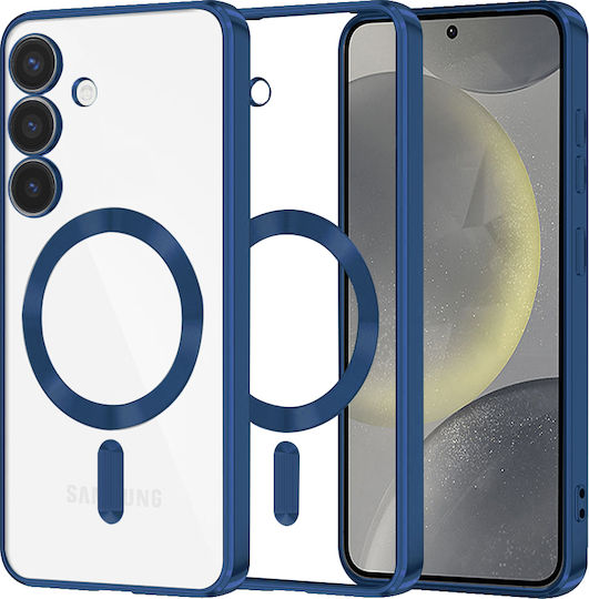 Techsuit Luxury Crystal Umschlag Rückseite Transparent (Galaxy S24)