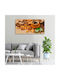 Canvas Painting Professional Space Decoration Coffee Beans Cup 100x50 Cm