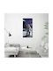 Wall Canvas Painting Ideal Everyday Decoration Astronaut 60x120 Cm