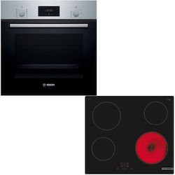 Bosch Aufsatz mit Keramikkochfeldern HBF154BS0 + PKE61RBA2E Bosch Aufsatz mit Keramikkochfeldern HBF154BS0 + PKE61RBA2E