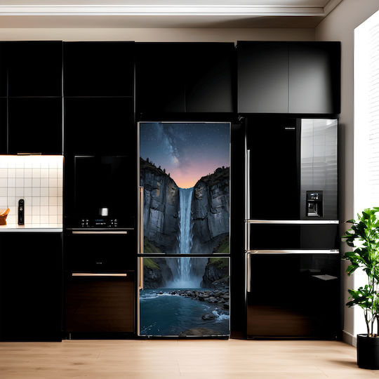 Bedruckte Farbfolie Kühlschrankdekor Größe 200 x 90 cm Modell Avx-fr14