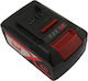 Avizar Ersatzwerkzeugbatterie Einhell Pxbp-300 Pxbp-600 Lithium-Ionen 18V 5000mAh 90Wh Schwarz Rot