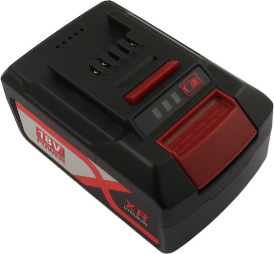 Avizar Ersatzwerkzeugbatterie Einhell Pxbp-300 Pxbp-600 Lithium-Ionen 18V 5000mAh 90Wh Schwarz Rot