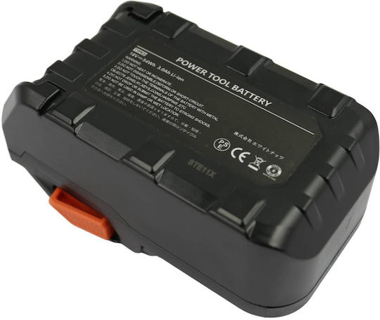 Avizar Battery Aeg Bs 18 Bsb 18 L1830r 18v 3000mah Li-ion Tool Black