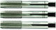 4103 Tarod Manual Filetare Bsw Fir Similar Din 352 Hss-G Set 3 Bucăți Dim W 5/16''
