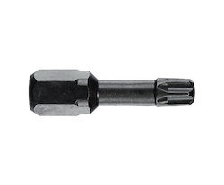 Bit Impact Torsion 1/4'' Din Iso 1173 Type C 6.3 Torx Profile L 30 Size Tx 20