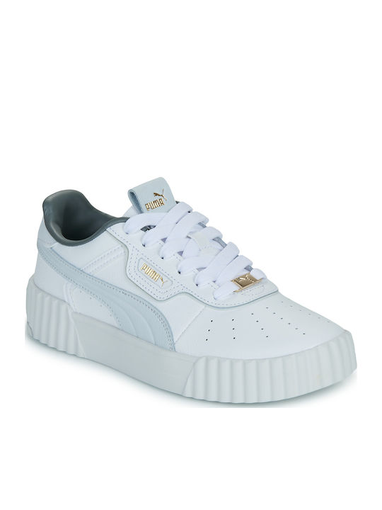 PUMA Carina Γυναικεία Sneakers Λευκά
