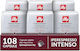 Illy Kapseln Espresso Intenso Intenso Kompatibel mit Maschine Iperespresso 108Mützen