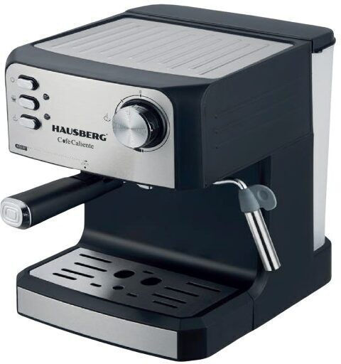Hausberg Mașină de Espresso Presiune 20bar pentru Cappuccino Gri HB3723IN