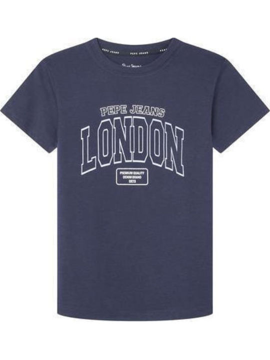 Pepe Jeans Tara T-shirt A Maniche Lunghe Per Bambine E Ragazze, In Cotone Morbido Con Stampa Sul Petto