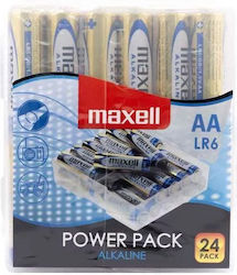 Maxell Baterii Alcaline AA 1.5V 24buc