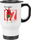 Mug Thermos Ronaldo 450ml White