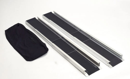 SuperOrtho Rampen 2,10m 3 Plätze Faltbare Verstellbare Rollstuhlrampe